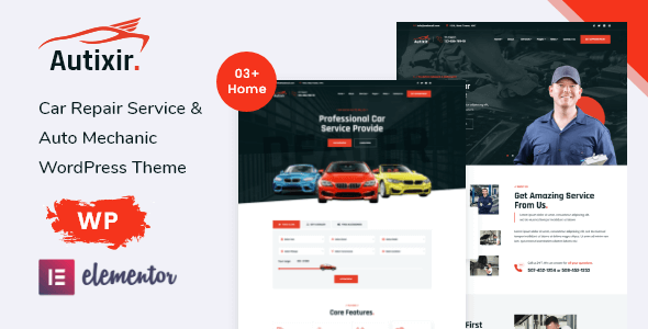 Discover the Autixir Car Services WordPress Theme The Autixir Car Services WordPress Theme is a game-changer for automotive-related businesses looking to enhance their online presence. Its sleek design