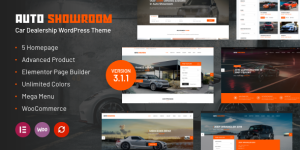 Auto Showroom is a premium WordPress theme designed specifically for car dealerships. It offers a modern and professional design with a variety of features to help showcase and sell cars online. The theme includes a fully responsive layout