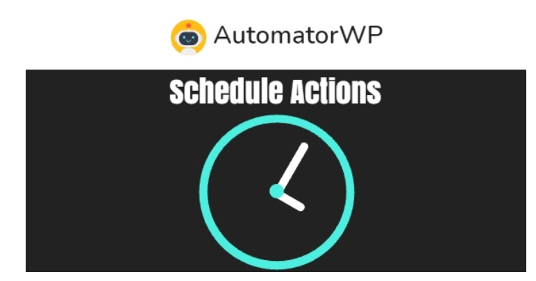 Schedule Actions add-on adds the ability to schedule any action to force its execution after a time delay of your choice. For example