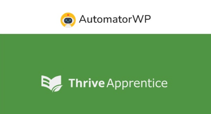 Enhance your online courses effortlessly! AutomatorWP Thrive Apprentice automates user enrollment