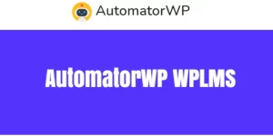 Automate tasks and boost course engagement with AutomatorWP WPLMS. Enhance your e-learning with streamlined processes and improved user experience.