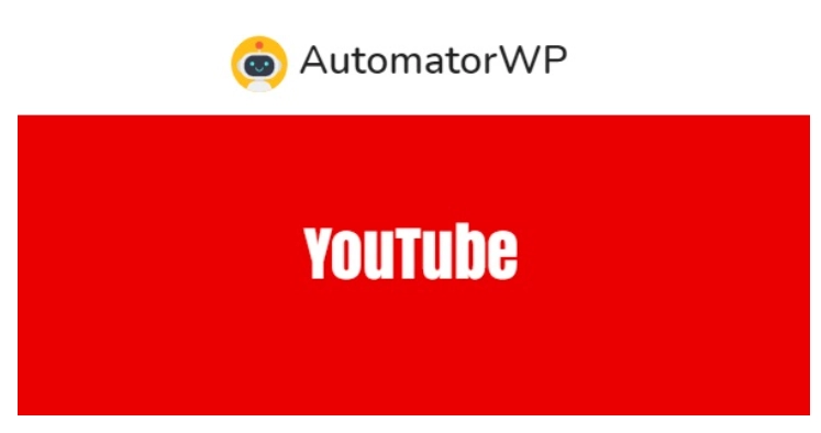 Youtube add-on adds new triggers to lets your users to complete automations by watching a Youtube video!