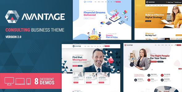 Avantage - Consulting WordPress Theme is your go-to solution for creating clean