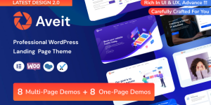 Welcome to the World of Aveit Landing Page WordPress Theme! If you're on the hunt for a high-converting landing page theme