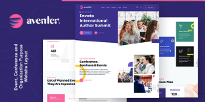 Elevate Your Event Management with the Aventer – Conferences  Events WordPress Theme Organizing conferences and events just got a whole lot easier with the Aventer – Conferences  Events WordPress Theme. This amazing theme is crafted specifically for event managers