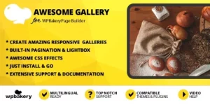 Elevate your WordPress visuals using Awesome Gallery Addon for WPBakery. Create stunning