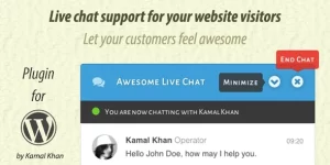 Enhance your WordPress site with Awesome Live Chat 1.4.2! This powerful plugin offers seamless integration