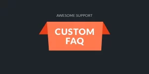 Use this add-on to integrate your existing WordPress based FAQ database into Awesome Support. With this extension you can: Specify an existing Custom Post Type as your primary FAQ data source Create new custom FAQs on the fly directly into your existing FAQ data source (it requires just a couple…