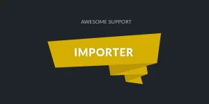 This add-on allows you to import your tickets from ZENDESK