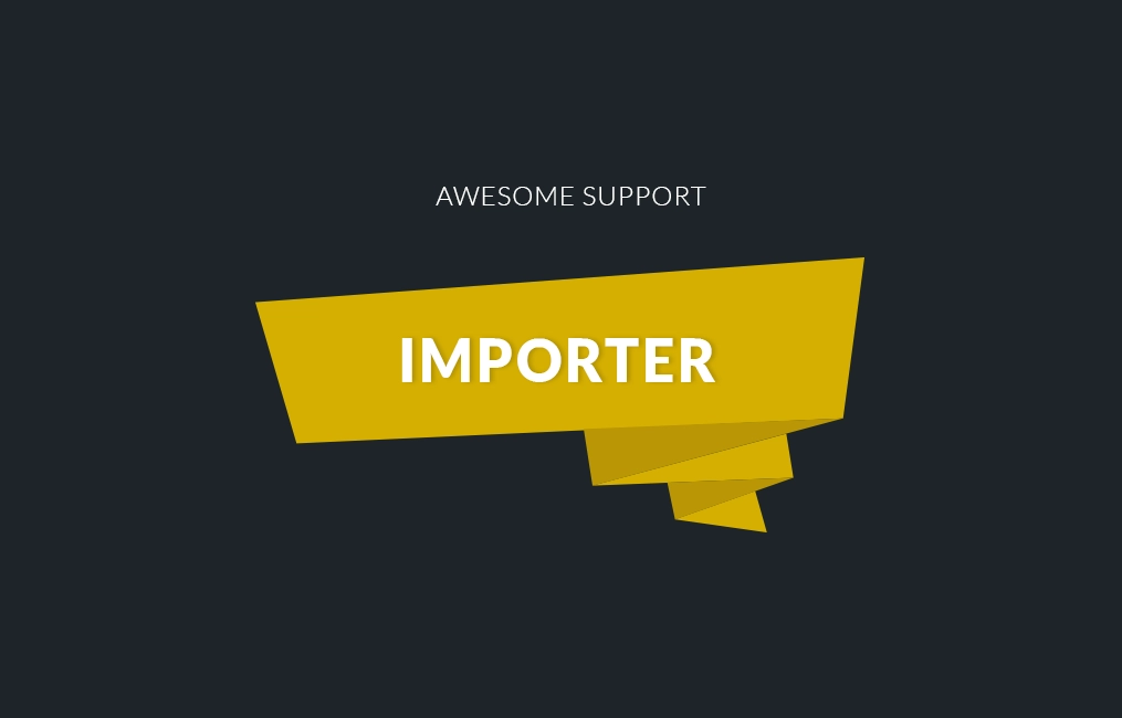 This add-on allows you to import your tickets from ZENDESK