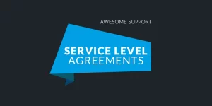 The Awesome Support Service Level Agreement module allows you to calculate a due date for tickets based on your contractual obligations to your customers. Each customer can have a different contractual due date and that due date can be overridden based on the priority