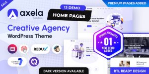 Discover Axela – the go-to WordPress theme for creative agencies and freelancers. Fully responsive