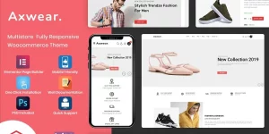 Axwear Mind Blowing modern WooCommerce WordPress theme. this theme is created with elementor page builder so it’s easy for customization. Also this is ready-made to use for your current website. just install this theme and fill in new design without hardcoded and without hire a developer or designer. Also save…