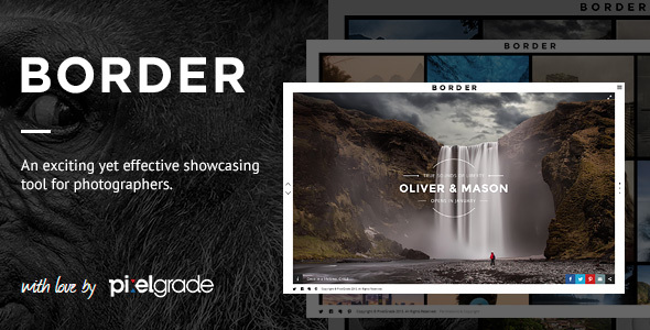 Border - A Delightful Photography WordPress Theme So