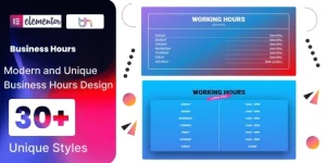 Easily display business hours on your site with the BWD Business Hours addon. No coding needed