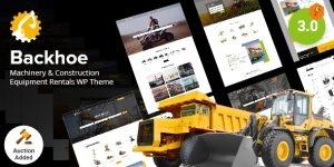 Unlock the Power of Backhoe Machinery WordPress Theme Today! Hey there