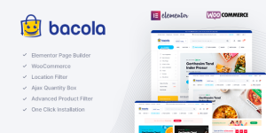 Bacola - Grocery Store and Food eCommerce Theme Meet Bacola