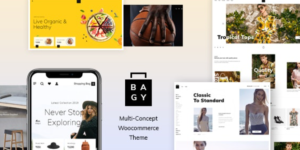 Bagy is a theme designed to work on any device