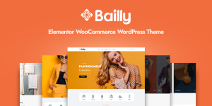 Looking for an awesome WooCommerce WordPress theme to elevate your online store? Check out the Bailly – Elementor WooCommerce WordPress Theme! This nifty theme is designed for seamless integration with Elementor