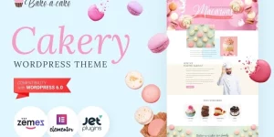 Bake-a-cake is a fully responsive Cakery WordPress theme