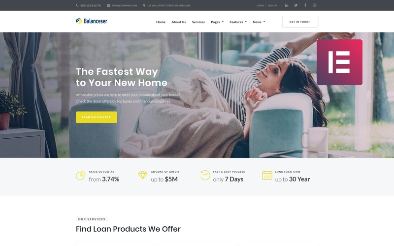 This WordPress theme has a combination of colorful and stylish design with a set of useful features. The design of the smallest details is thought through. And everything can be easily adjusted to your taste so that eventually a unique website will be the result. The theme is developed using…