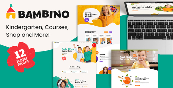 The Bambino WordPress theme is a versatile and modern option for child care websites. It offers a range of features and customization options to create a unique and professional website for your child care business. One of the key features of Bambino is its responsive design