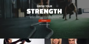 Barbellox theme is a perfect solution for a website presenting gym. You will inform visitors about your gym