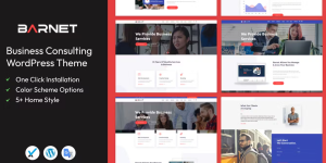 Unlock your business potential with the Barnet Business Consulting WordPress Theme! Featuring a sleek design