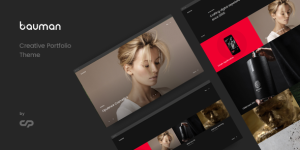 Showcase your creative work with the Bauman Creative Portfolio Theme. Get access to this stylish WordPress theme on Bevaultx and elevate your portfolio.