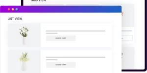 Plugin for WooCommerce to add grid/list widget