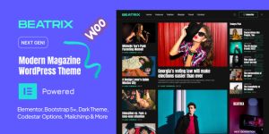 Beatrix - Modern Magazine WordPress Theme Welcome to the world of seamless content creation with Beatrix - Modern Magazine WordPress Theme. If you're searching for a crisp