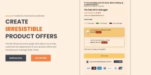 The first WooCommerce plugin to create personalized product offers. Woocommerce Beautiful Product Offers is built for shop owners to create irresistible product offers and increase the Average Order Value.