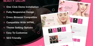 Beauty Salon WordPress Theme: Create an unstoppable online presentation for your Makeup