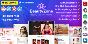 Unlock the Elegance with BeautyZone - Beauty Spa Salon WordPress Theme Are you looking to elevate your beauty and wellness website? Look no further! The BeautyZone - Beauty Spa Salon WordPress Theme is your ultimate solution. Designed with elegance and functionality in mind