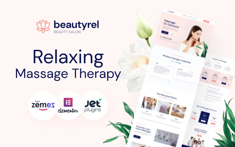 It is easy to present your business with the massage therapy template. This theme includes a lot of elements for the company introduction. You can tell about all your services with the help of different widgets like photo galleries