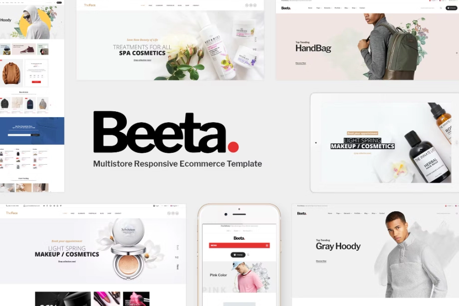 Beeta WordPress is a great theme for fashion store