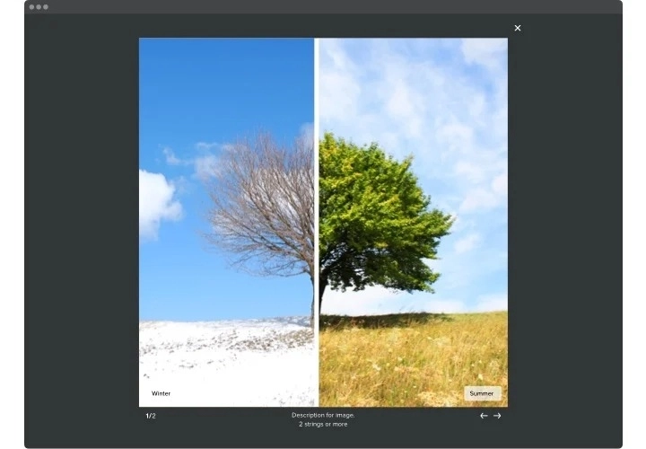 Before After Image Slider WordPress plugin