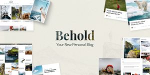 Introducing the Behold Personal Blog WordPress Theme The Behold Personal Blog WordPress Theme is the ultimate choice for bloggers and creative minds who want to personalize their online presence. This pristine theme not only provides a visually appealing design but also comes with a multitude of customization options to make…