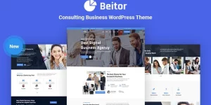 Beitor is a Consulting Business WordPress Theme. The theme designed for business consulting