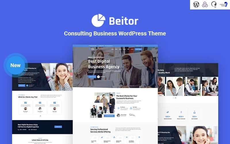 Beitor is a Consulting Business WordPress Theme. The theme designed for business consulting