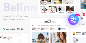 Belinni Multi-Concept Blog Magazine WordPress Theme If you're searching for a versatile and stylish way to elevate your blog or magazine