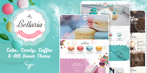 Create a mouth-watering website with Bellaria! Get this customizable