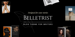 Elevate your writing with Belletrist – the WordPress theme designed for writers. Subscribe to Bevaultx for access to this and thousands of other premium themes.