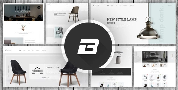 Benco is an elegant  responsive furniture WordPress theme. Pick your template and customize with many modules and features. Font and font style are clean and elegant. Product names and titles of modules are bold and black