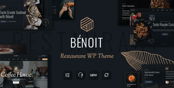 Elevate Your Restaurant's Online Presence with the Benoit - Restaurants  Cafes WordPress Theme Looking to give your restaurant or café a stunning online presence? The Benoit - Restaurants  Cafes WordPress Theme is here to help. This versatile and stylish theme is perfect for restaurant owners