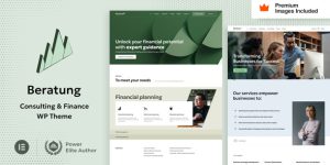 Beratund - Consulting Finance WordPress Theme is an exceptional solution for anyone in the consulting and finance industries. Tailored specifically for financial advisors