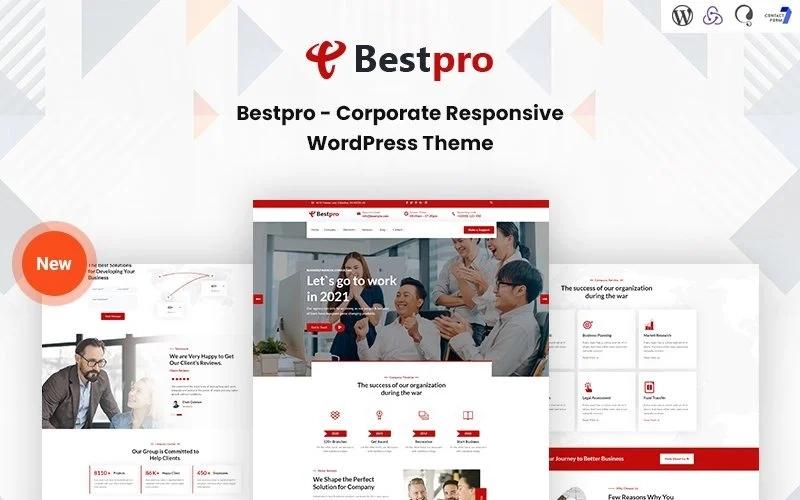 Bestpro is a corporate responsive WordPress theme. the theme best for the official website. there has a lot of facilities for making a website using the theme. we used the redux theme option