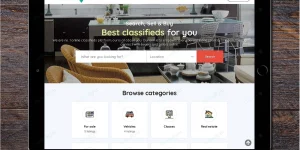 Fresh and clean osclass premium theme created as “best-of-best” from our experience