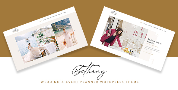 Bethany Wedding  Event Planner WordPress Theme: Your Perfect Event Partner Introducing the Bethany Wedding  Event Planner WordPress Theme