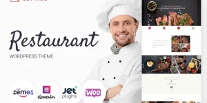 An excellent opportunity is waiting for you with the restaurant template WordPress theme! Once you’ve owned the template